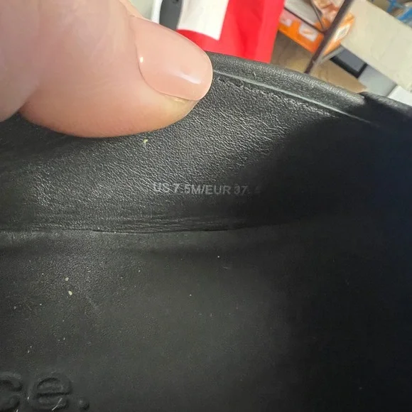 Vince Blair Black Snake Embossed Leather Slip On Sneakers Women 7.5 M EUR 37.5 - Picture 7 of 7